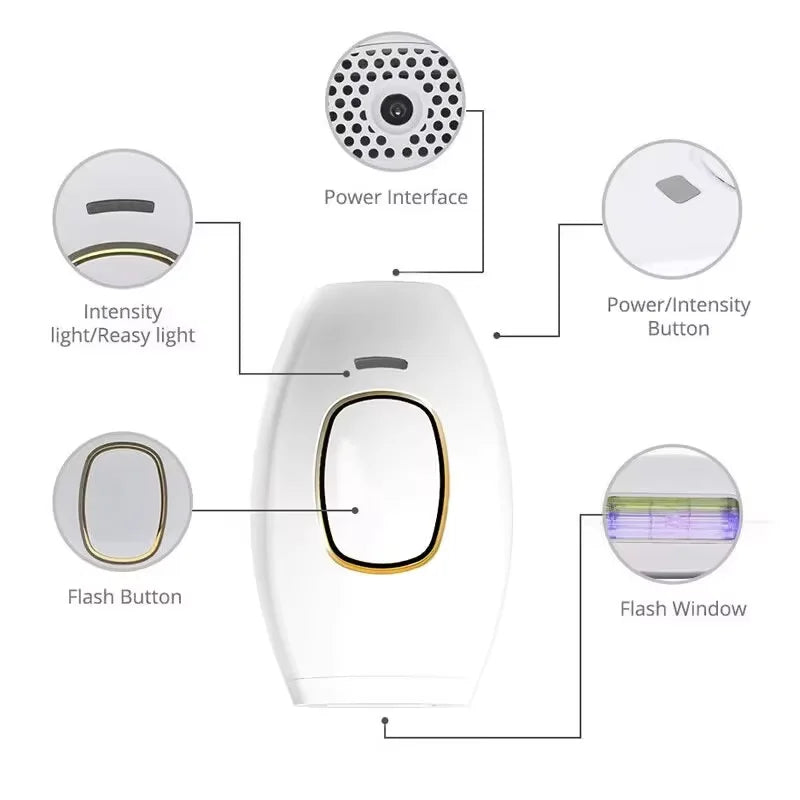 Épilateur pulsé pour les jambes le maillot aisselles … très agréable et respecte la sensibilité de la peau - Style accessories 