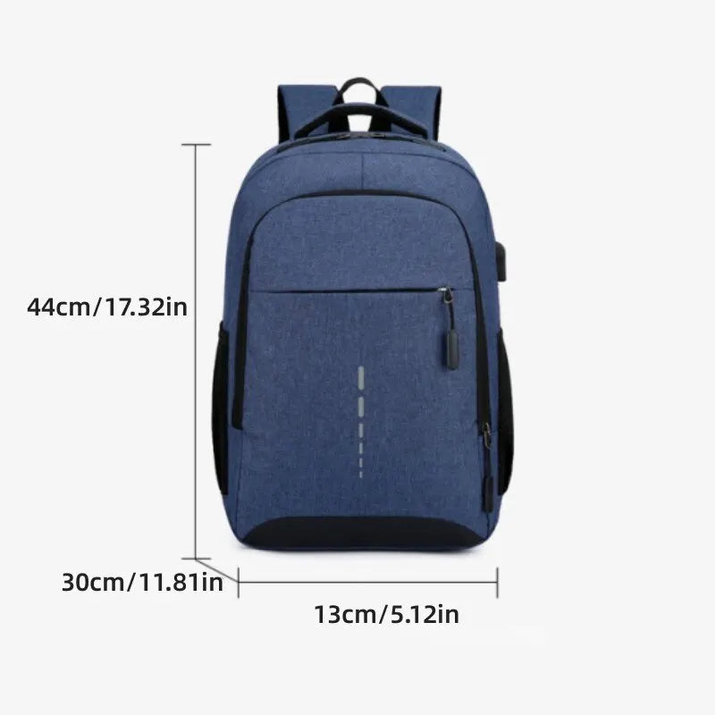 Sac à dos de large capacité avec chargeur usb - Style accessories 