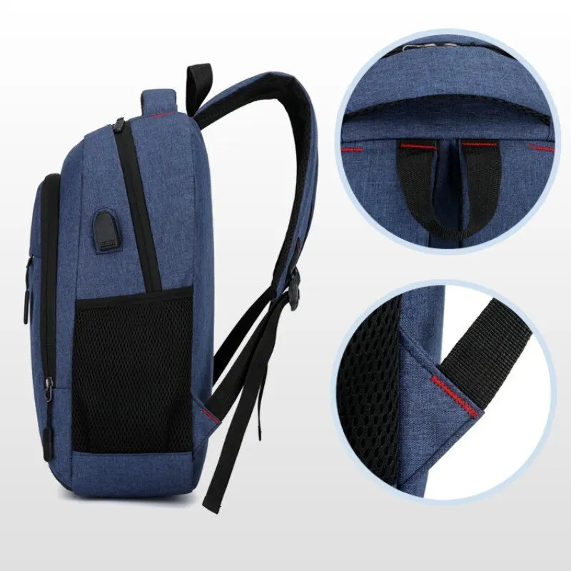 Sac à dos de large capacité avec chargeur usb - Style accessories 